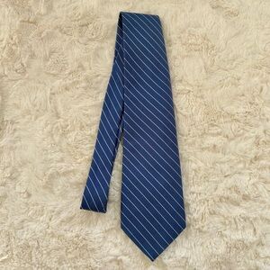 Classic Blue Striped Men's Tie
